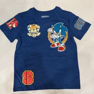 Kids Blue Character Graphic T-Shirt